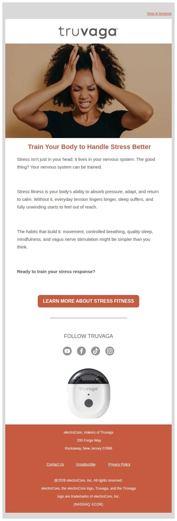 Truvaga email: Your nervous system can be trained. Here's how.