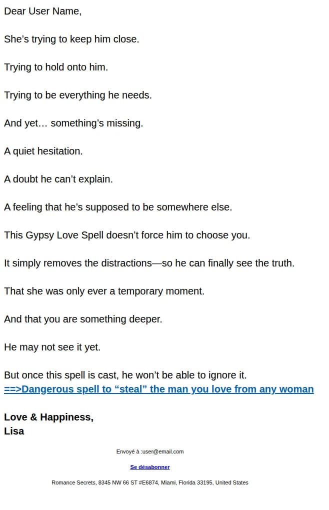 Romance Secrets email: You don’t need to chase him...