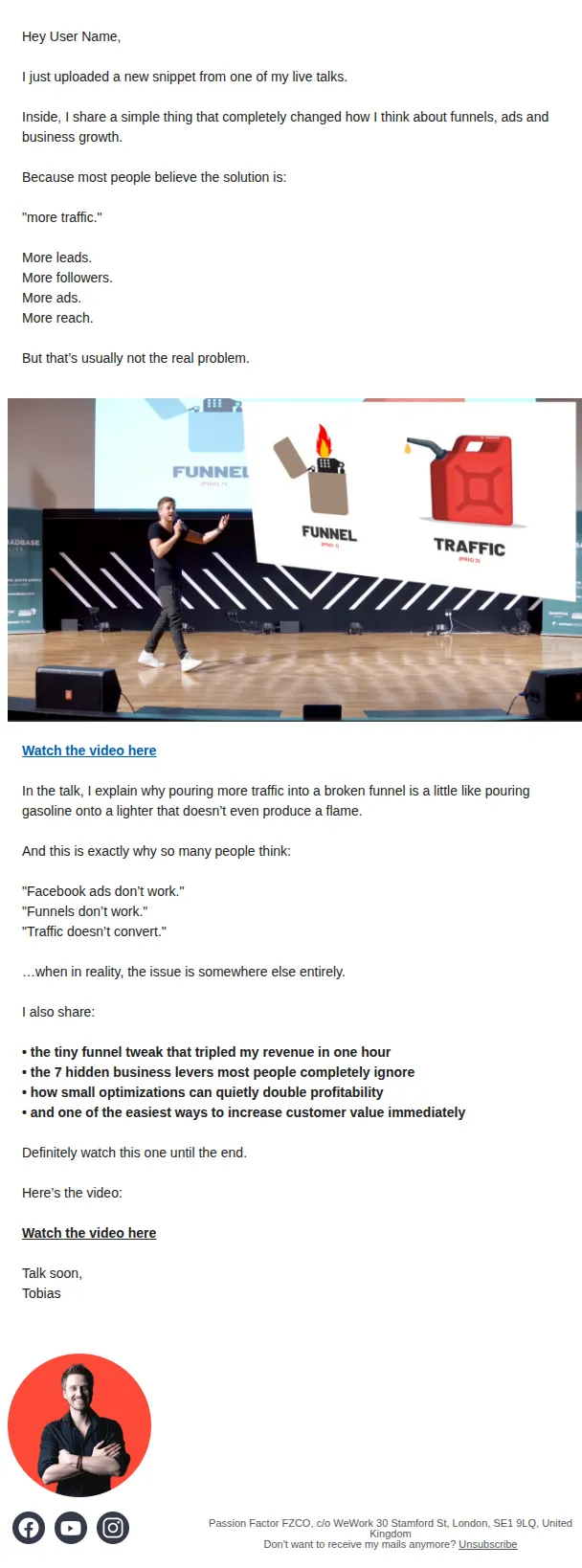 Fastlane Growth email: 🔴 Why Most Funnels Don’t Scale (And It’s NOT Traffic)