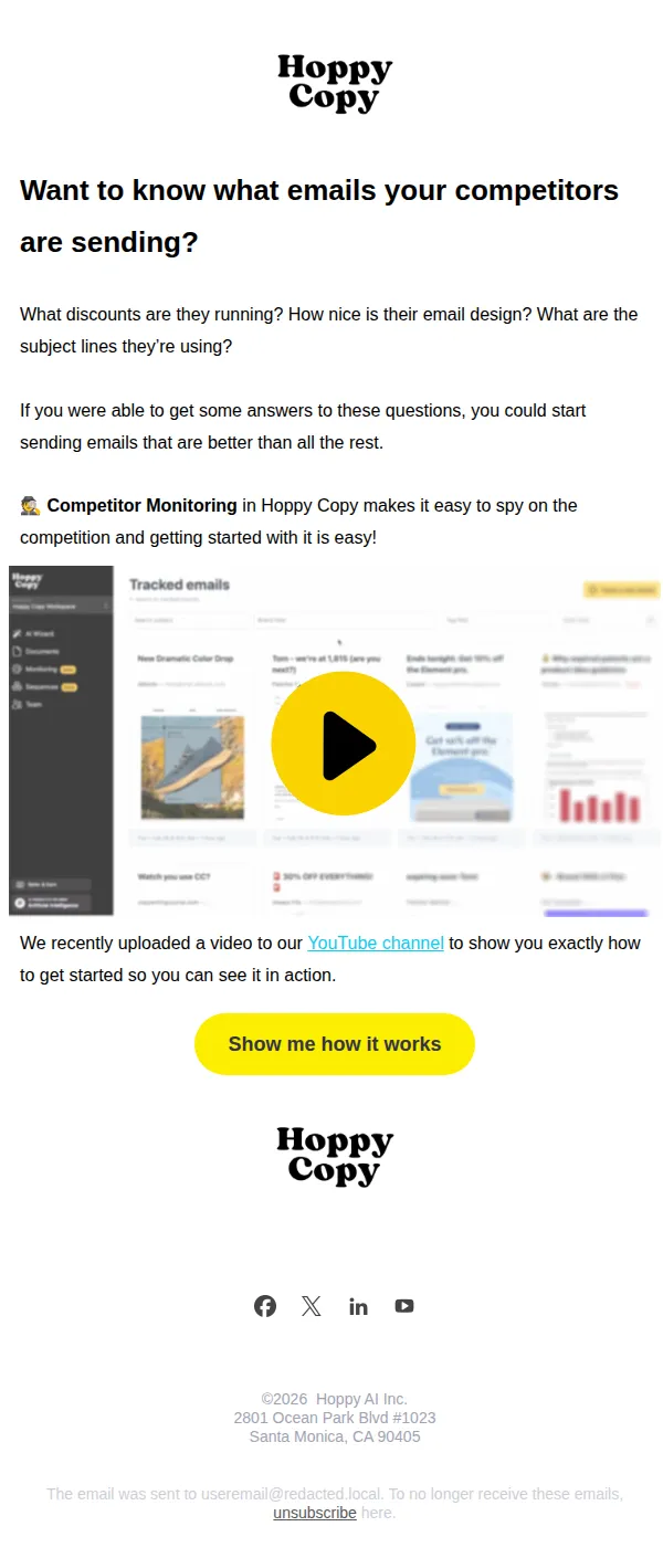 Hoppy Copy email: 🔍 how to spy on your competition
