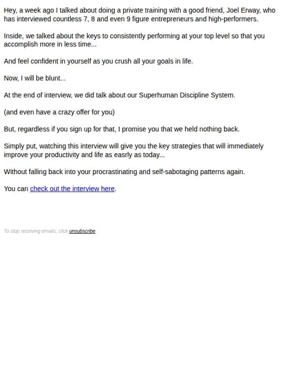 Superhuman CEO email: Private Interview Revealed