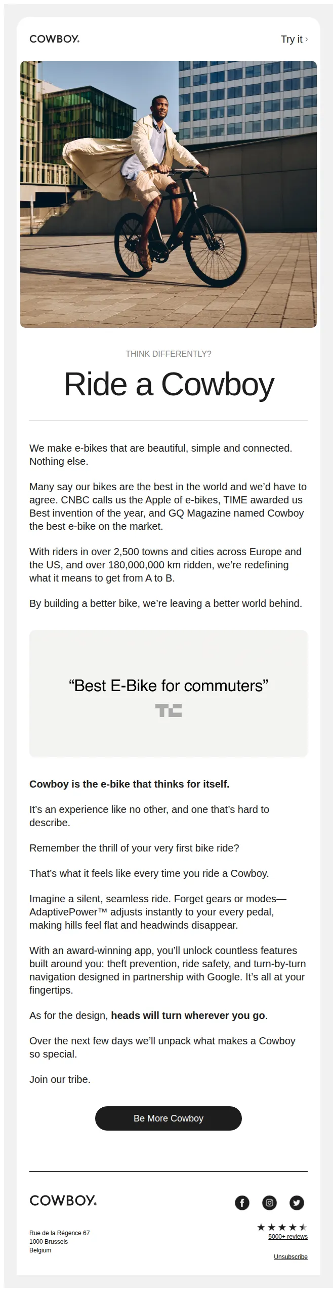 Cowboy email: When life gives you limes
