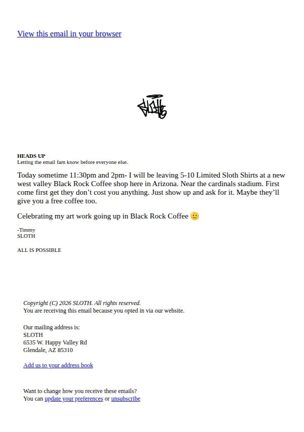 Timmy email: I Got This For You