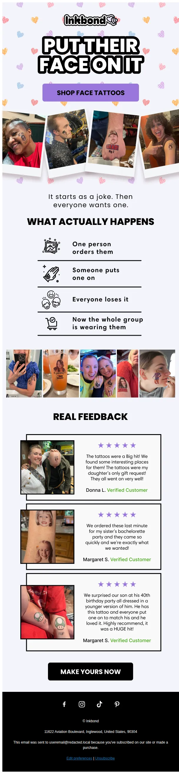 InkBond email: people keep doing this