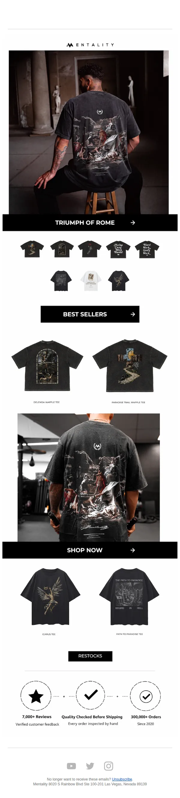 Mentality email: ( the shirt everyone asks about )