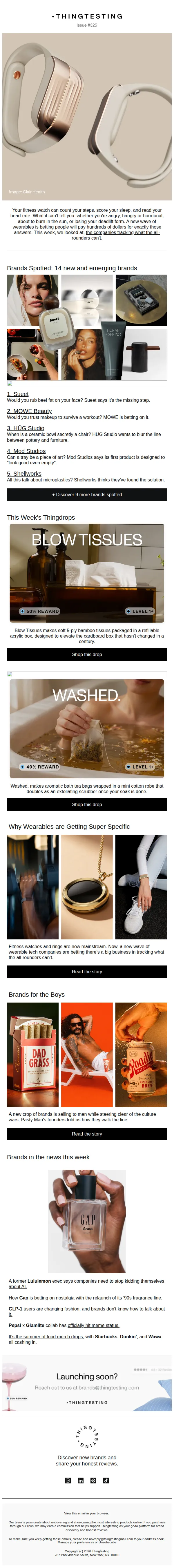 Thingtesting email: Even your hormones are getting a wearable now