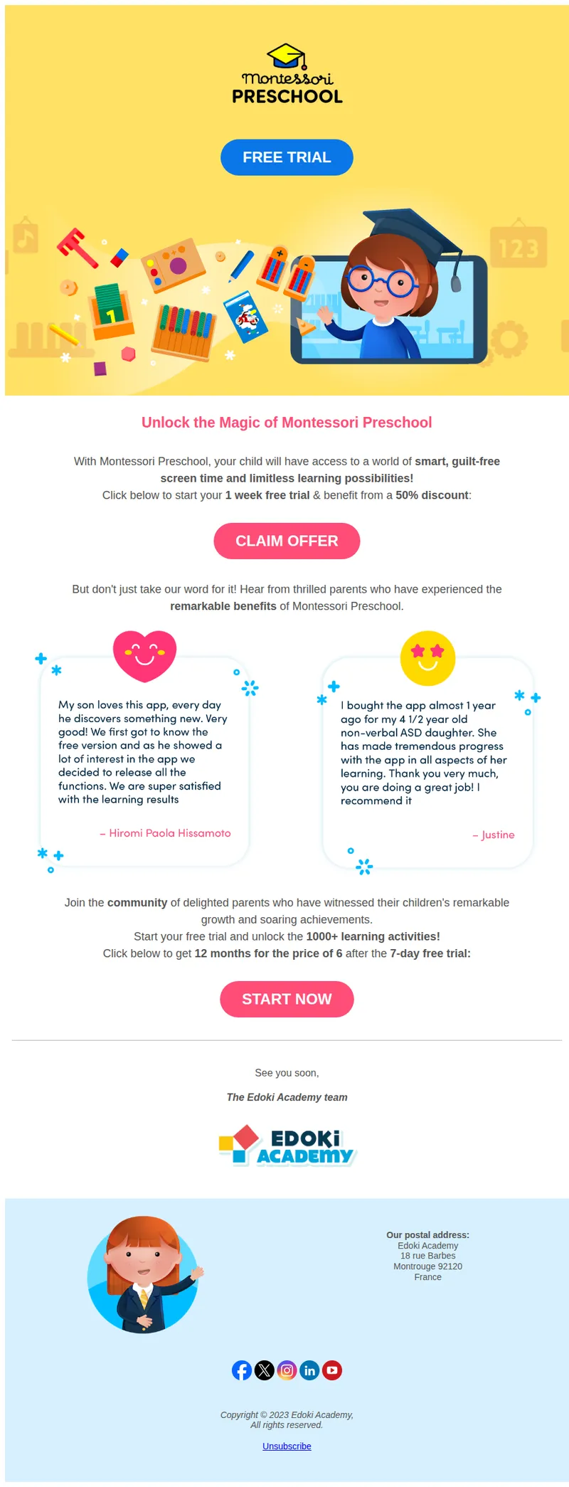 Edoki Club email: 💬 Read what parents say about learning with our app...