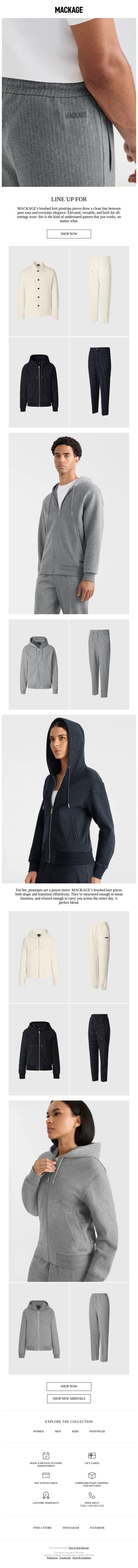 MACKAGE email: Discover This Eye-Catching (and Timeless) Motif
