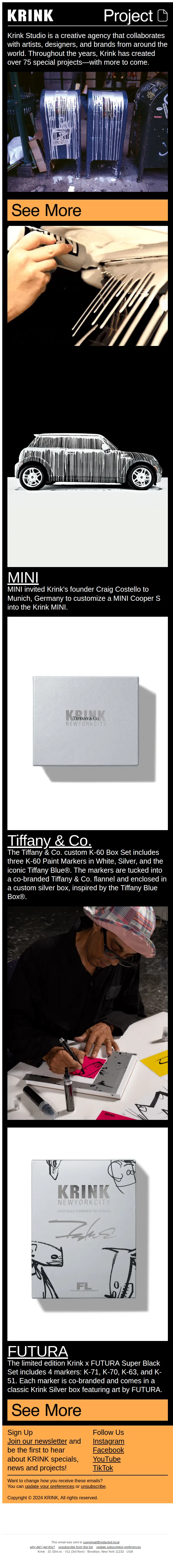Krink Inc. email: Collaborations by Krink