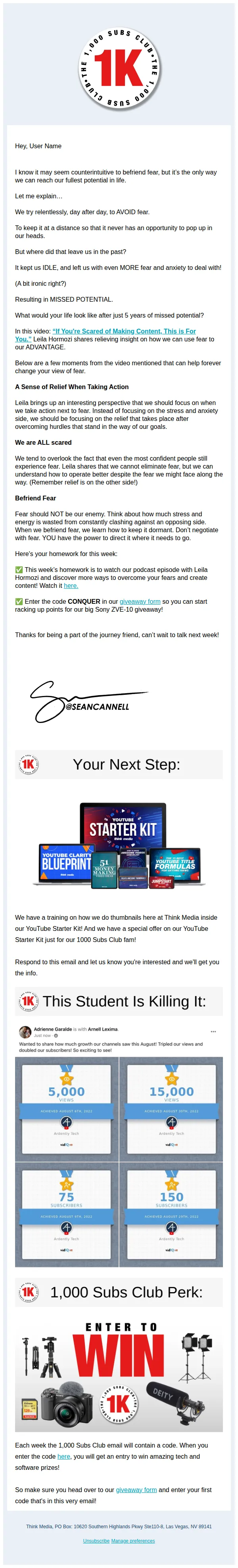 Think Media email: Are you missing out on your potential? This might be why.
