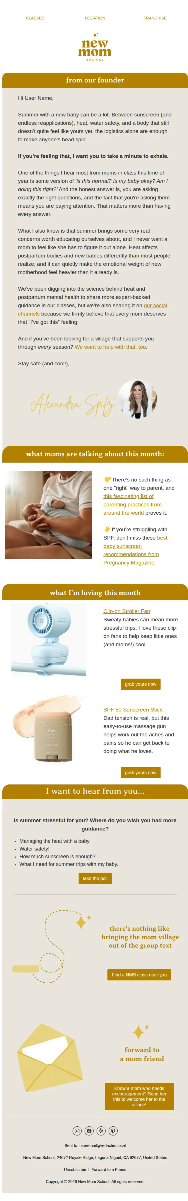 New Mom School email: Hot weather, harder days, and what the science actually says