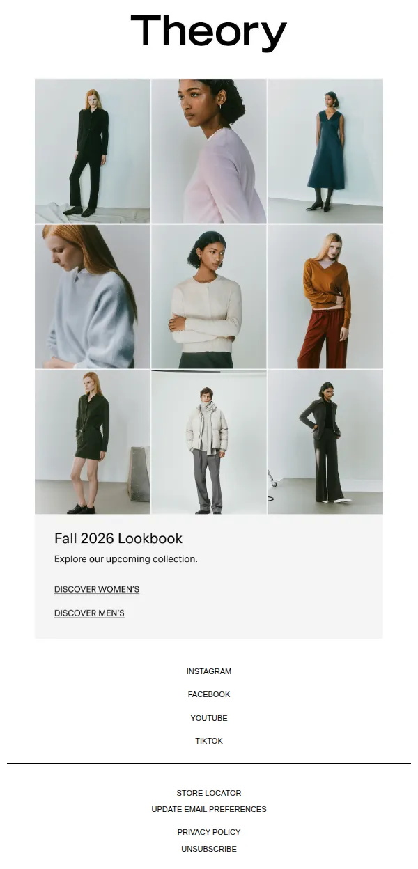 Theory email: Coming Soon: Fall 2026