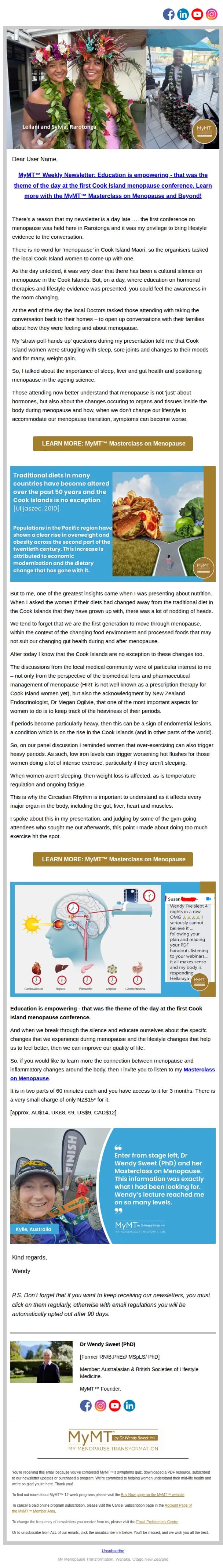 MyMT™ email: A Day Late!
