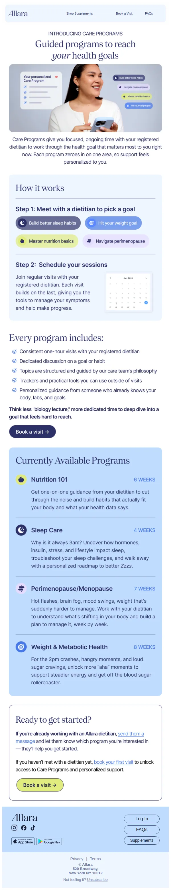 Allara email: Did you hear?