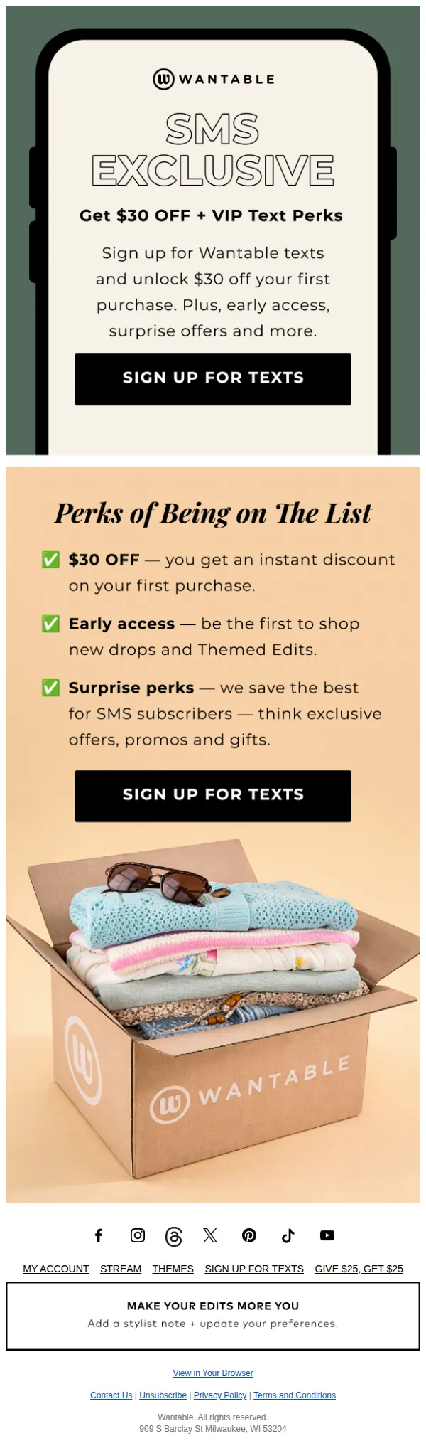 Wantable email: did you miss this? $30 off inside. 👀