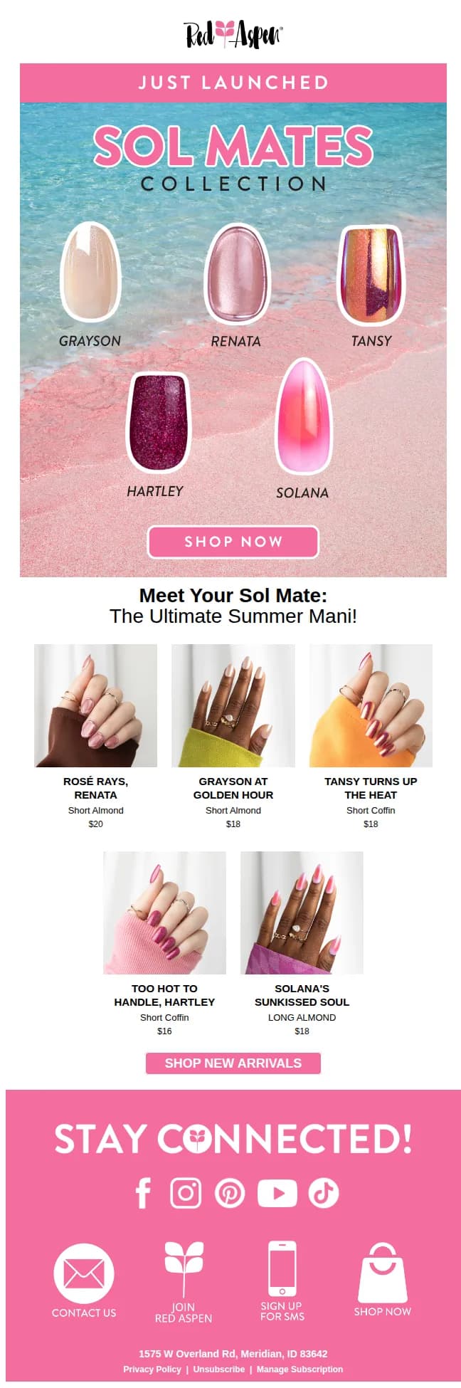 Red Aspen email: NEW: SOL MATES