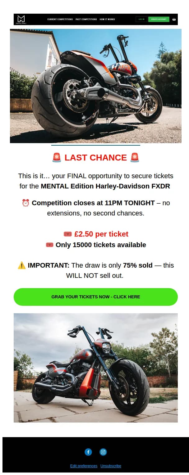 Mental Money email: ⚠️ FINAL CHANCE ⚠️