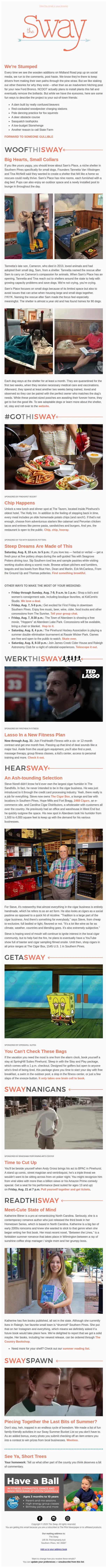 The Sway email: Kinda Chic To Be Into Email