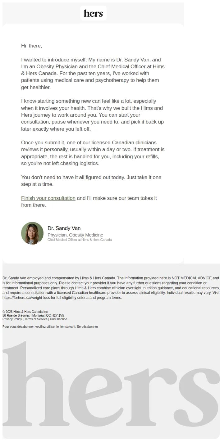 Hers email: Meet Dr. Sandy Van