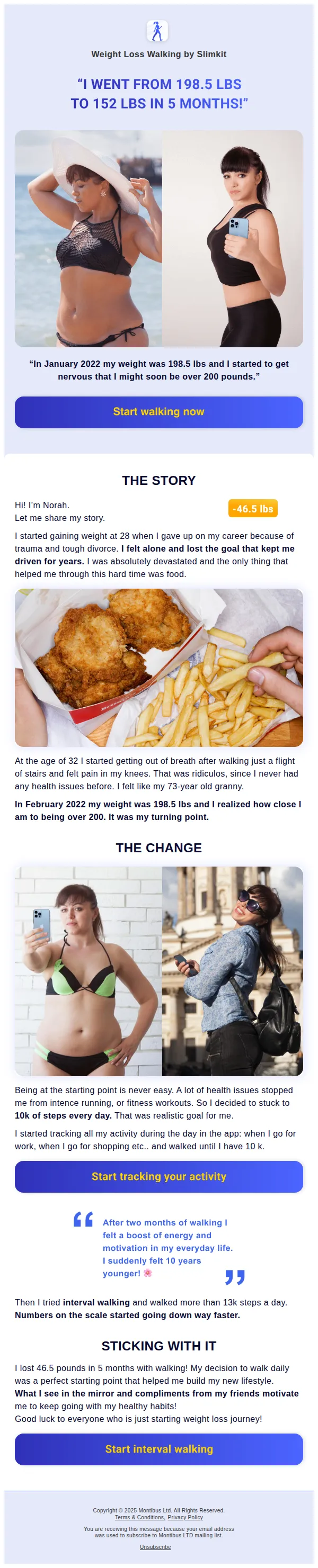 Slimkit email: Read our users' weight loss success stories! 👌