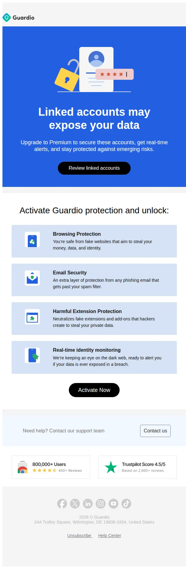 Guardio email: If you're a hacker's target, this is what's visible about you
